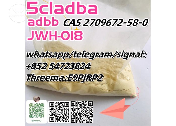 5cladba adbb  JWH-018 CAS:2709672-58-0  whatsapp/telegram/signal:+852 54723824 Threema:E9PJRP2X