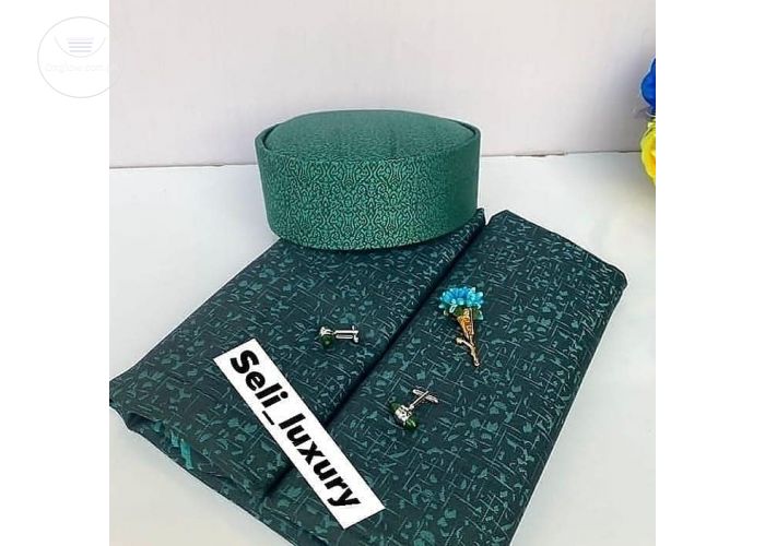 Colourful Fabric with Caps for Sale 