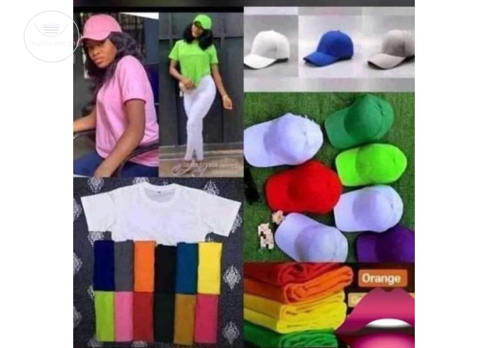 Unisex T-Shirt Plus Cap For Sale