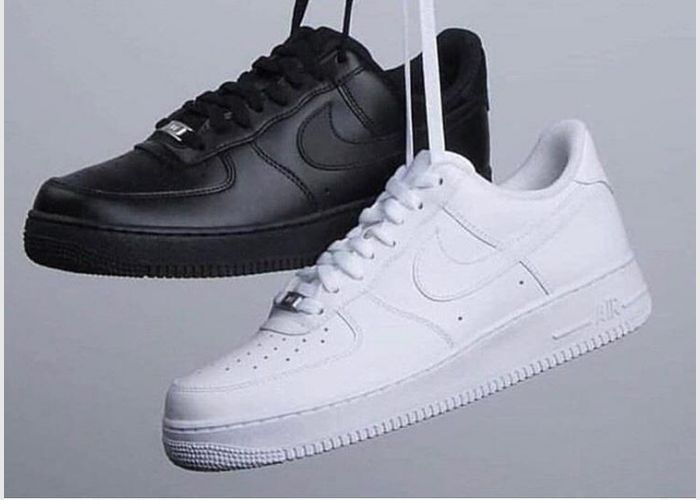 Airforce 1 black and white for sale