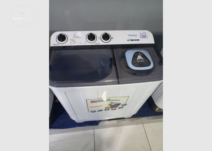 BRAND NEW NASCO 7KG TWINTOP WASHING MACHINE.