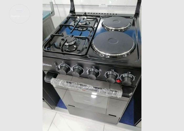 Midea 2 gas + 2 electric Burner with oven