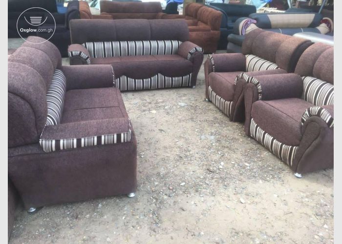 Quality wood and fabric living room sofa full set