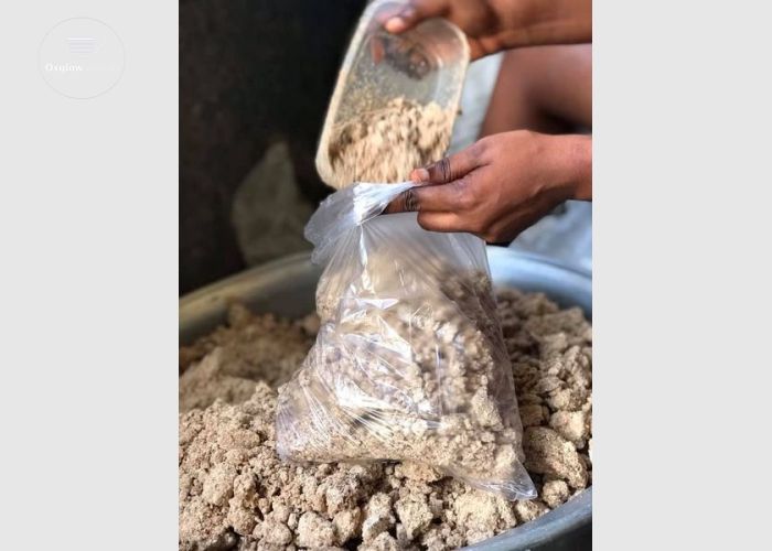 Raw Ghana black soap
