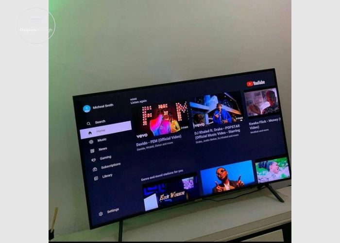Samsung smart TV curved 55